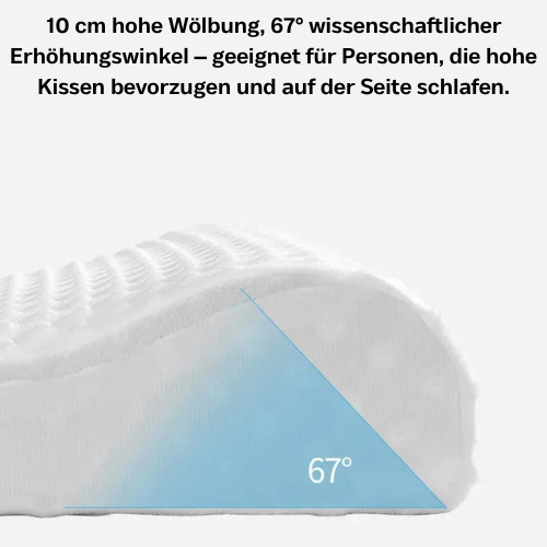 Ergonomisches Design für gesunden und erholsamen Schlaf - Orthokissen Somnia