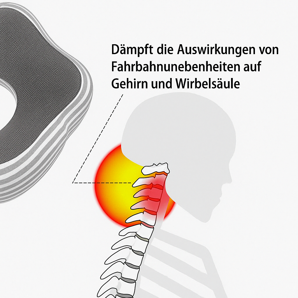 Orthopädisches & ergonomisches Nackenkissen für gesunden Halt - OrthoNeck