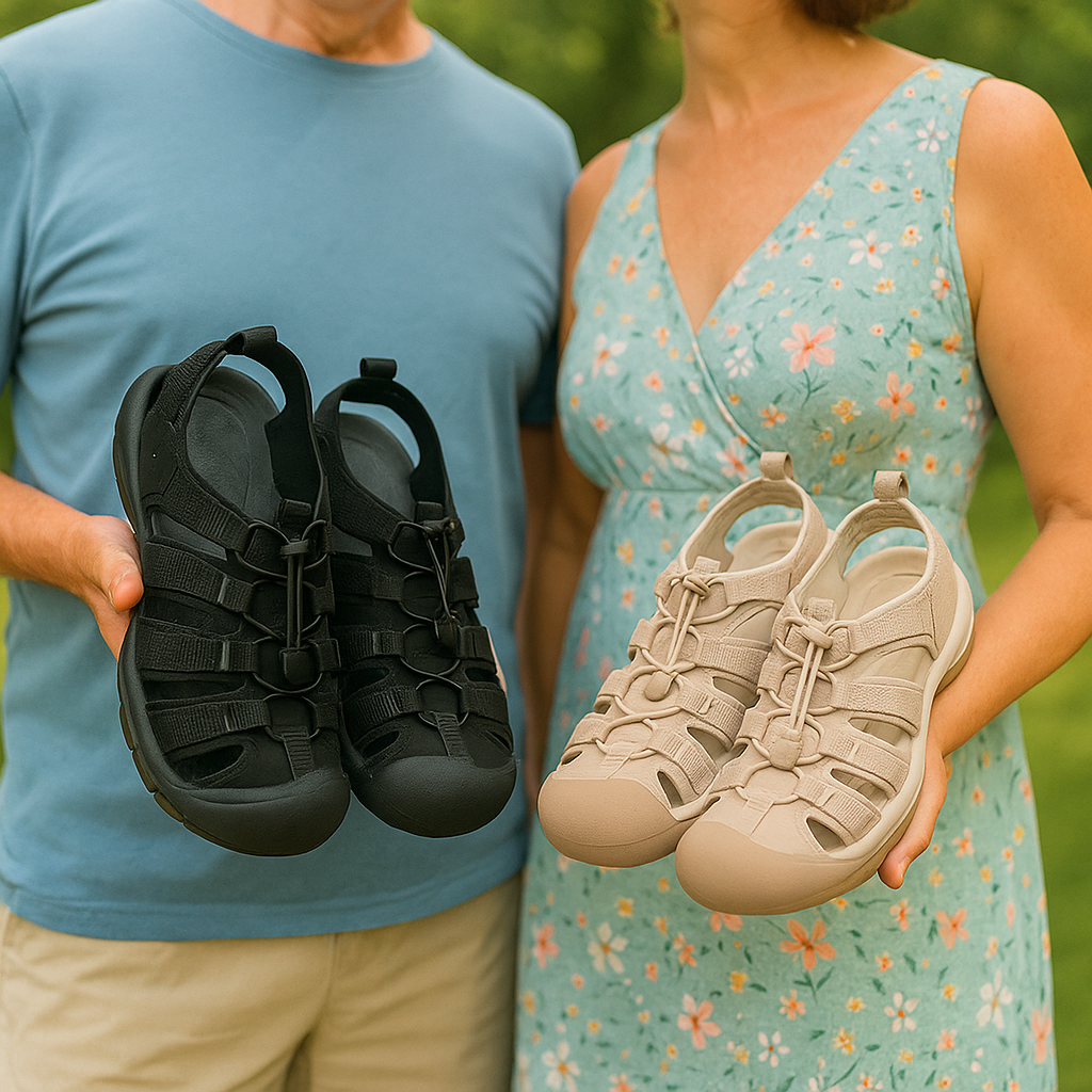 Orthopädische & ergonomische Sandalen für Damen und Herren – rutschfest und atmungsaktiv – PedicGrip