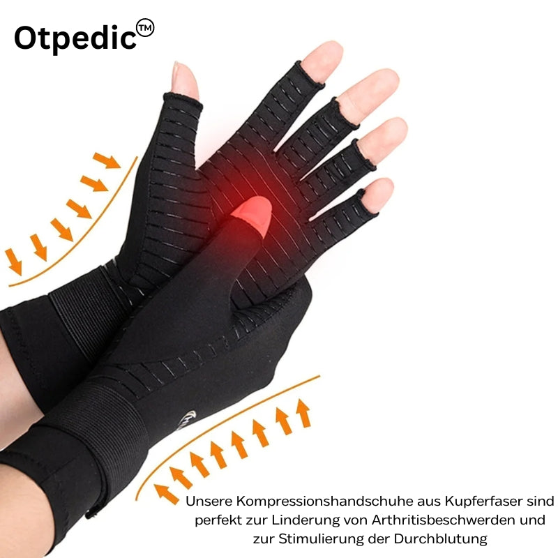 Fingerlose Kompressionshandschuhe für bewegliche & schmerzfreie Hände - VitalGrip