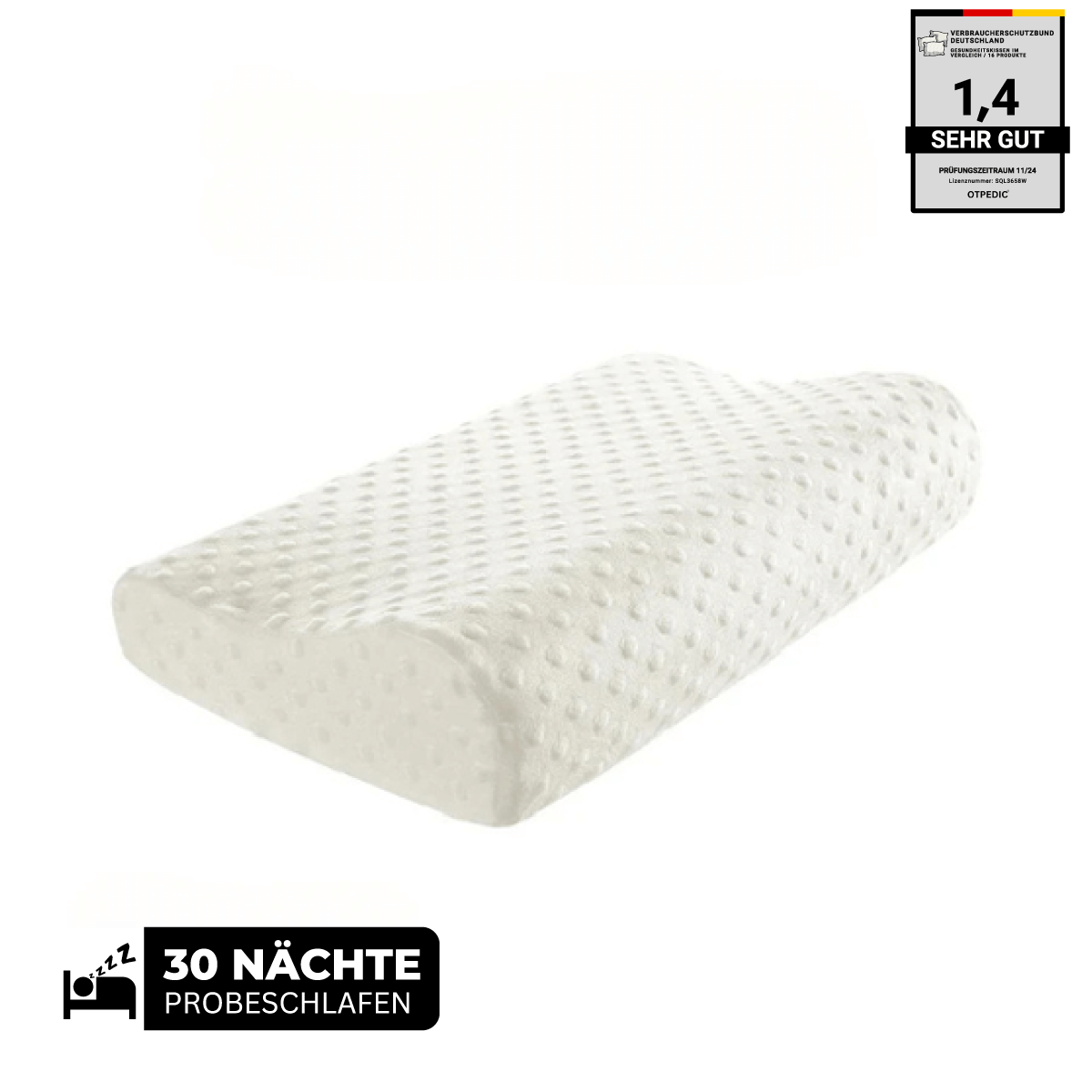 Ergonomisches Design für gesunden und erholsamen Schlaf - Orthokissen Somnia