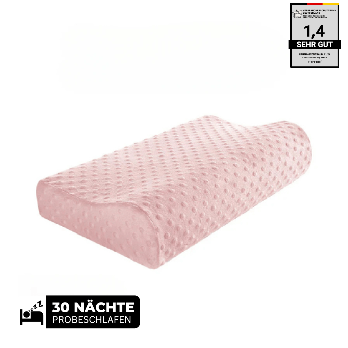 Ergonomisches Design für gesunden und erholsamen Schlaf - Orthokissen Somnia