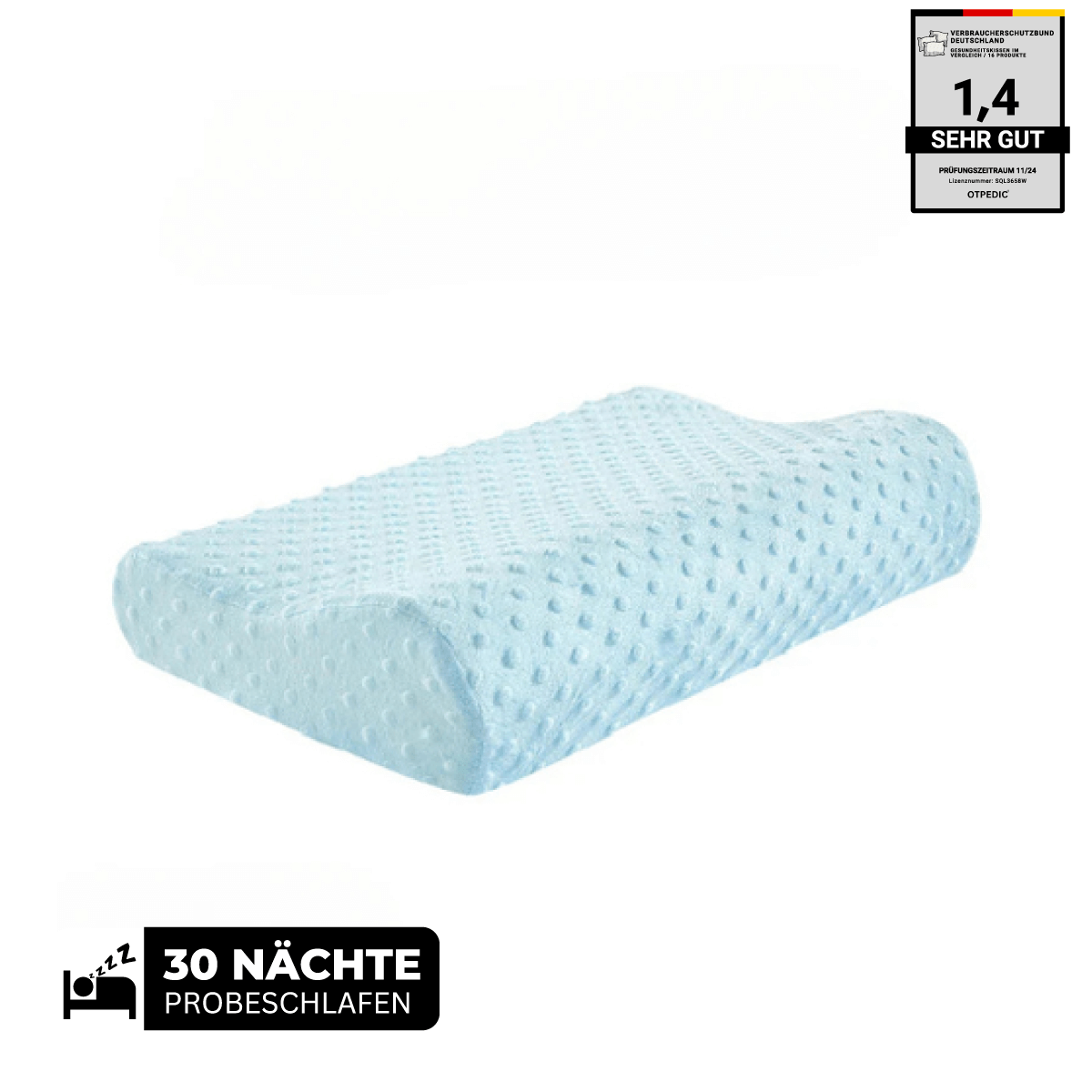 Ergonomisches Design für gesunden und erholsamen Schlaf - Orthokissen Somnia