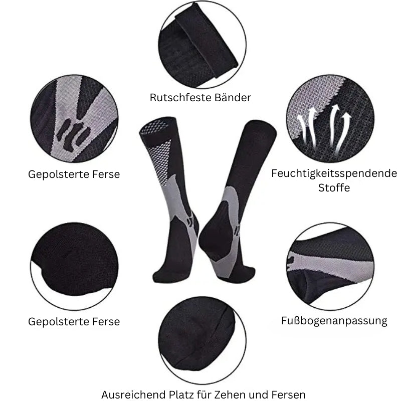 Orthopädische Kompressionsstrümpfe für leichte & schmerzfreie Beine - OrthoSocks
