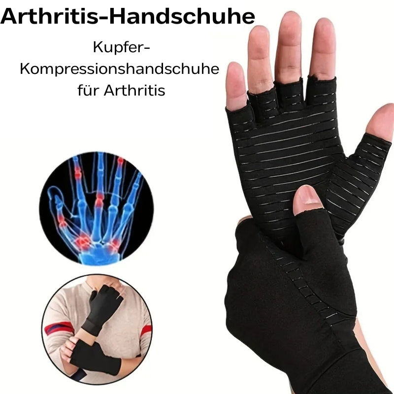 Fingerlose Kompressionshandschuhe für bewegliche & schmerzfreie Hände - VitalGrip