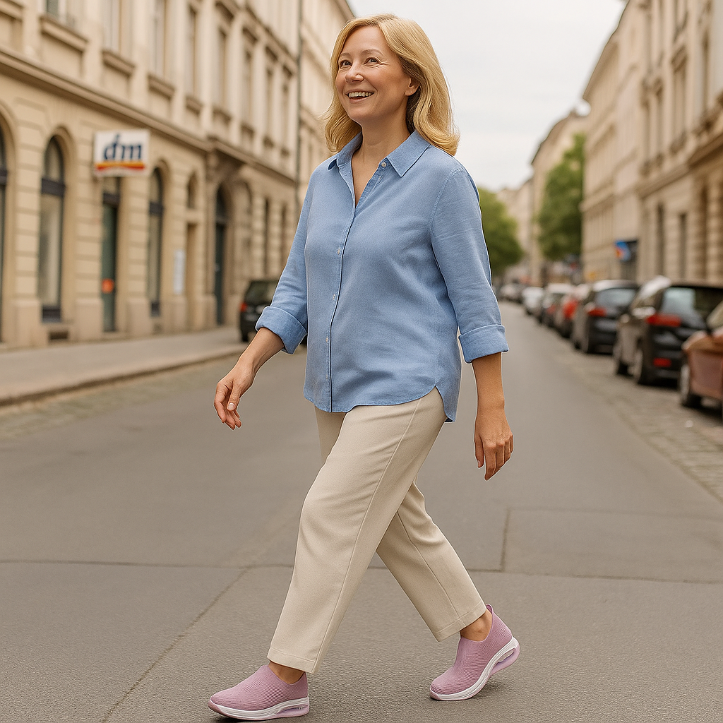 Orthopädische Damenschuhe mit Dämpfung & rutschfester Sohle - PedicLauf