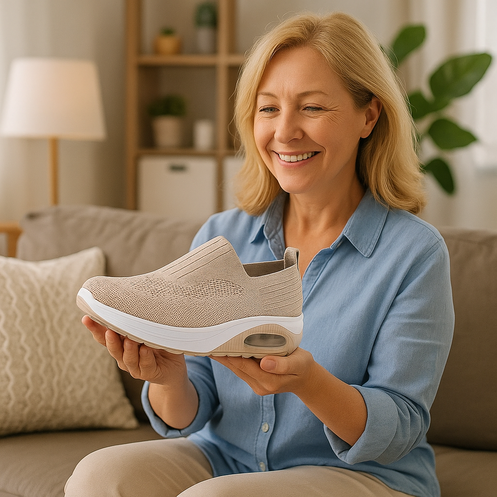 Orthopädische Damenschuhe mit Dämpfung & rutschfester Sohle - PedicLauf