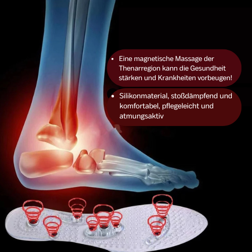 Medizinische Druckpunkt-Einlegesohlen für schmerzfreie Füße - OrthoSoles
