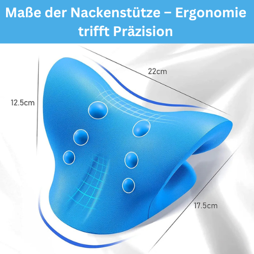 Ergonomische Nackenstütze lindert Verspannungen und fördert die Haltung - NackPro