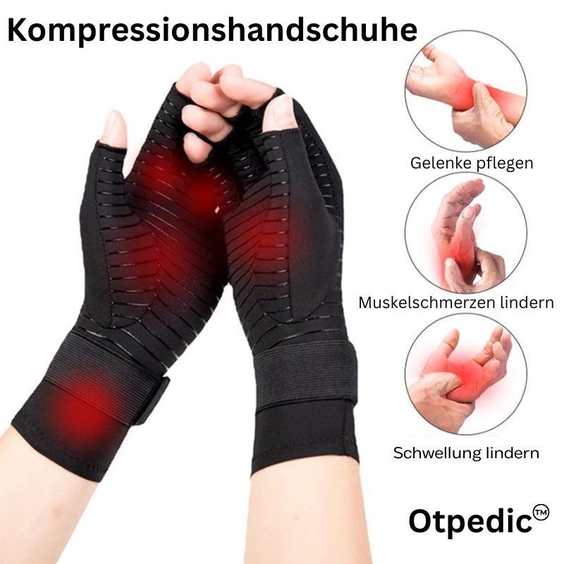 Fingerlose Kompressionshandschuhe für bewegliche & schmerzfreie Hände - VitalGrip