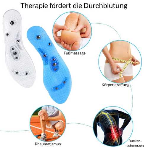 Medizinische Druckpunkt-Einlegesohlen für schmerzfreie Füße - OrthoSoles